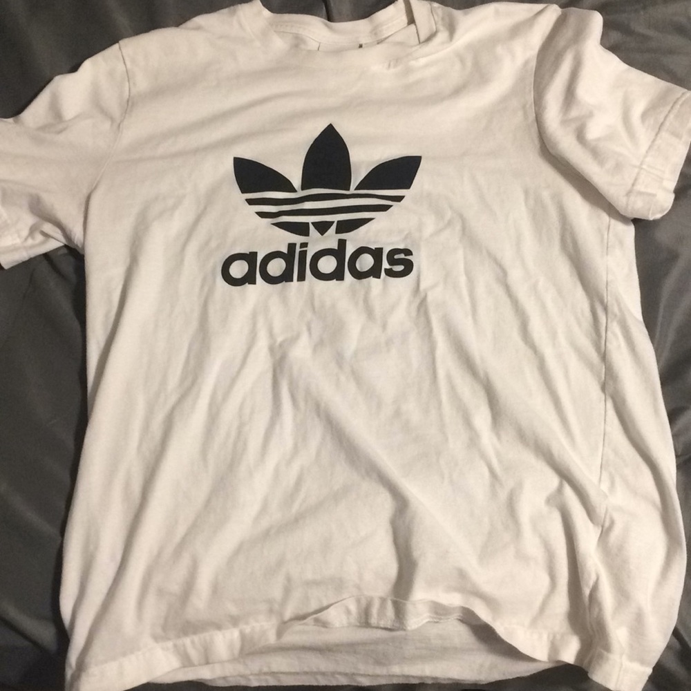 White adidas originals shirt size M